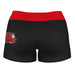 JSU Gamecocks Vive La Fete Game Day Logo on Thigh and Waistband Black & Red Women Yoga Booty Workout Shorts 3.75 Inseam" - Vive La Fête - Online Apparel Store