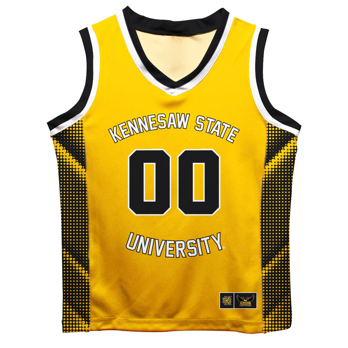 Kennesaw State University KSU Owls Vive La Fete Game Day Gold Boys Fashion Basketball Top