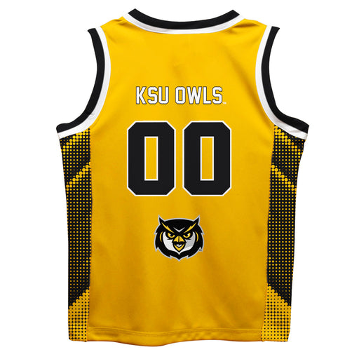 Kennesaw State University KSU Owls Vive La Fete Game Day Gold Boys Fashion Basketball Top - Vive La Fête - Online Apparel Store