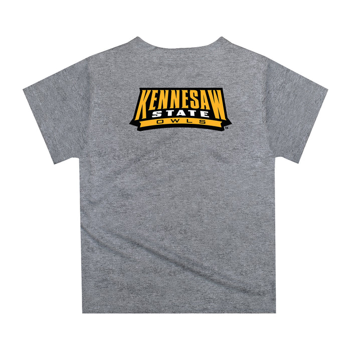 Kennesaw State University KSU Owls Original Dripping Football Helmet T-Shirt by Vive La Fete - Vive La Fête - Online Apparel Store