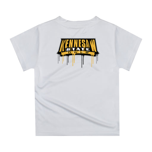 Kennesaw State Owls Original Dripping Basketball T-Shirt by Vive La Fete - Vive La Fête - Online Apparel Store