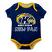 Kent State Golden Flashes Vive La Fete Infant Game Day Blue Short Sleeve Onesie New Fan Logo and Mascot Bodysuit - Vive La Fête - Online Apparel Store