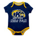 Kent State Golden Flashes Vive La Fete Infant Game Day Blue Short Sleeve Onesie New Fan Logo and Mascot Bodysuit - Vive La Fête - Online Apparel Store