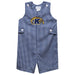 Kent State Golden Flashes Embroidered Navy Gingham Boys Jon Jon