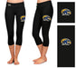 Kent State Golden Flashes Vive La Fete Game Day Collegiate Large Logo on Thigh and Waist Youth Black Capri Leggings - Vive La Fête - Online Apparel Store