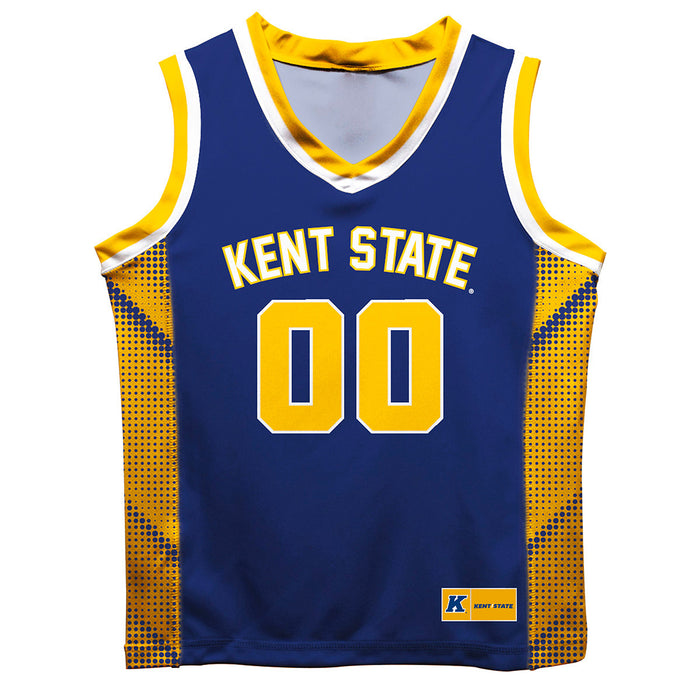 Kent State Golden Flashes Vive La Fete Game Day Blue Boys Fashion Basketball Top