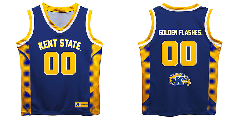 Kent State Golden Flashes Vive La Fete Game Day Blue Boys Fashion Basketball Top - Vive La Fête - Online Apparel Store