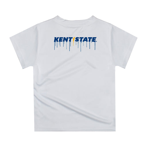 Kent State Golden Flashes Dripping Basketball T-Shirt by Vive La Fete - Vive La Fête - Online Apparel Store