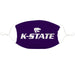 Kansas State University Wildcats K-State Face Mask 3 Pack Game Day Collegiate Unisex Face Covers Reusable Washable - Vive La Fête - Online Apparel Store