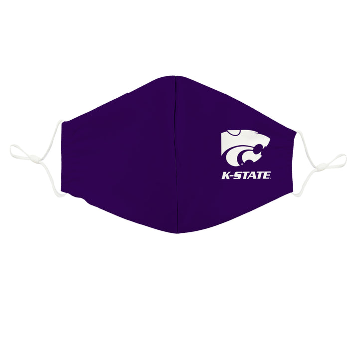 Kansas State University Wildcats K-State Face Mask 3 Pack Game Day Collegiate Unisex Face Covers Reusable Washable - Vive La Fête - Online Apparel Store