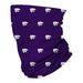 Kansas State Wildcats KSU K-State All Over Logo Game Day Collegiate Face Cover Soft 4-Way Stretch Two Ply Neck Gaiter - Vive La Fête - Online Apparel Store