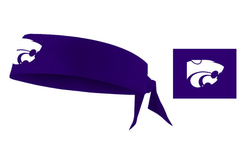 Kansas State Wildcats KSU K-State Vive La Fete Purple Head Tie Bandana - Vive La Fête - Online Apparel Store