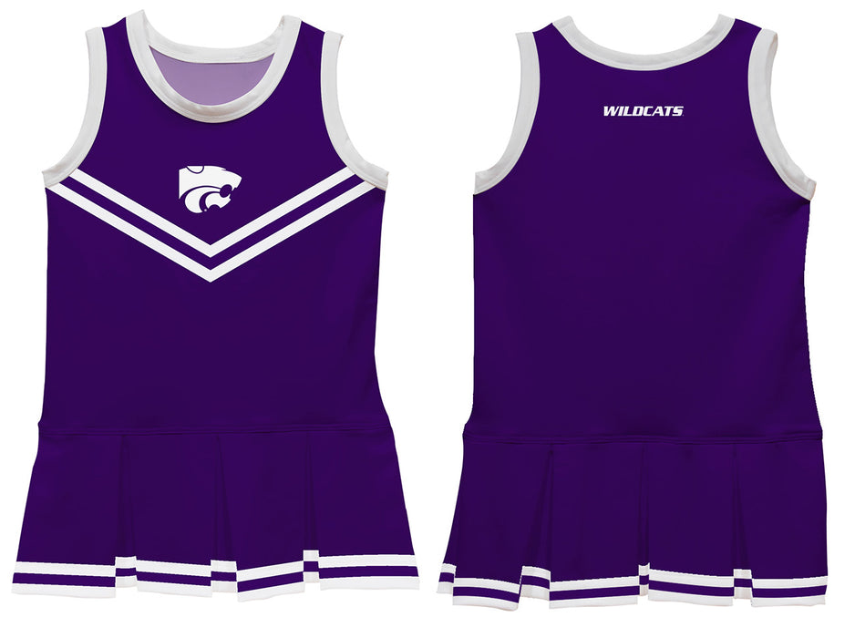 Kansas State University Wildcats K-State Vive La Fete Game Day Purple Sleeveless Cheerleader Dress - Vive La Fête - Online Apparel Store