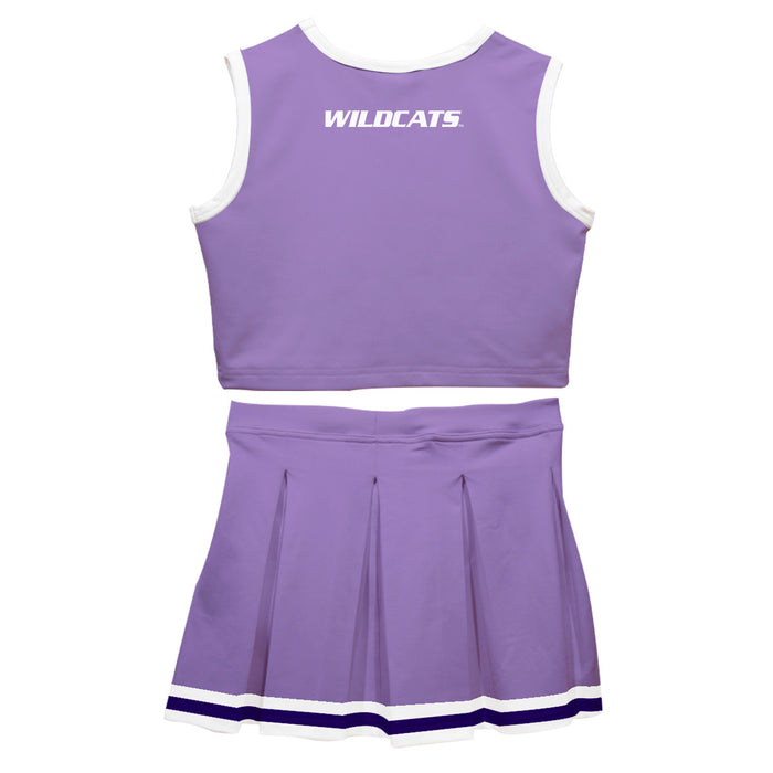 Kansas State Wildcats KSU K-State Vive La Fete Game Day Lavender Sleeveless Cheerleader Set V2 - Vive La Fête - Online Apparel Store