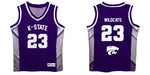 Kansas State University Wildcats K-State Vive La Fete Game Day Purple Boys Fashion Basketball Top - Vive La Fête - Online Apparel Store
