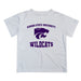 Kansas State Wildcats KSU K-State Vive La Fete Boys Game Day V3 White Short Sleeve Tee Shirt