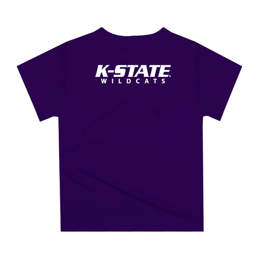 Kansas State Wildcats KSU K-State Original Dripping Basketball Purple T-Shirt by Vive La Fete - Vive La Fête - Online Apparel Store
