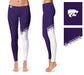 Kansas State Wildcats K-State Vive La Fete Game Day Collegiate Leg Color Block Women Purple White Yoga Leggings - Vive La Fête - Online Apparel Store