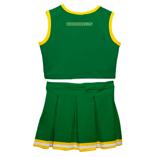 Kentucky State Thorobreds Vive La Fete Game Day Green Sleeveless Cheerleader Set - Vive La Fête - Online Apparel Store