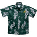 Kentucky State Thorobreds Hunter Green Hawaiian Short Sleeve Button Down Shirt