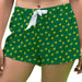 Kentucky State Thorobreds Vive La Fete Game Day All Over Logo Women Green Lounge Shorts