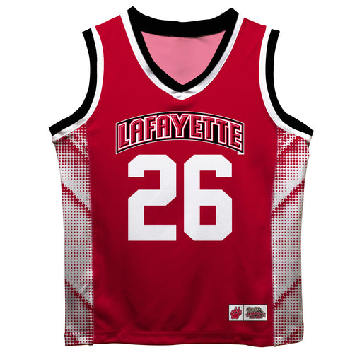 Lafayette College Leopards Vive La Fete Game Day Maroon Boys Fashion Basketball Top