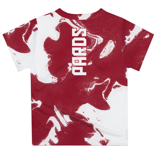 Lafayette Leopards Vive La Fete Marble Boys Game Day Maroon Short Sleeve Tee - Vive La Fête - Online Apparel Store