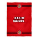 Louisiana At Lafayette Stripes Red Fleece Blanket - Vive La Fête - Online Apparel Store