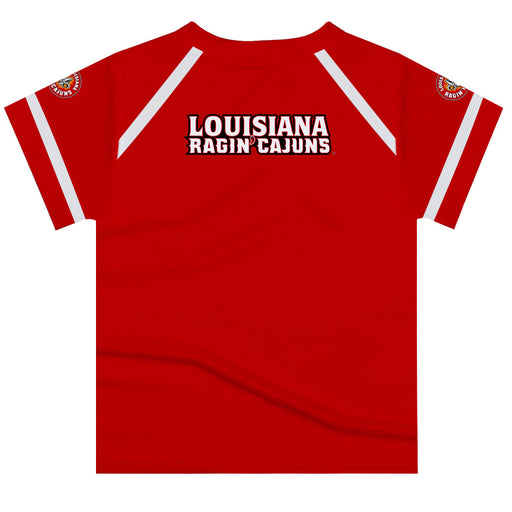 Louisiana At Lafayette Solid Red Boys Tee Shirt SS - Vive La Fête - Online Apparel Store