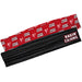 Louisiana At Lafayette Black Solid And Red Repeat Logo Headband Set