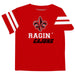 Louisiana At Lafayette Stripe Red Boys Tee Shirt SS - Vive La Fête - Online Apparel Store
