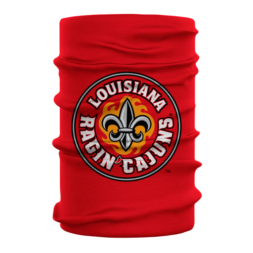 Louisiana At Lafayette Cajuns Neck Gaiter Red All Over Logo - Vive La Fête - Online Apparel Store