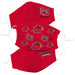 Lamar Cardinals Face Mask Red Set of Three - Vive La Fête - Online Apparel Store