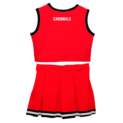 Lamar Cardinals Vive La Fete Game Day Red Sleeveless Cheerleader Set - Vive La Fête - Online Apparel Store
