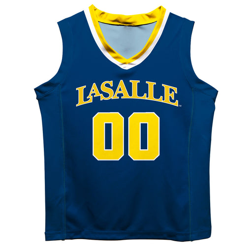 La Salle University Explorers Vive La Fete Game Day Blue Boys Fashion Basketball Top