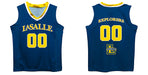 La Salle University Explorers Vive La Fete Game Day Blue Boys Fashion Basketball Top - Vive La Fête - Online Apparel Store