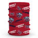 Liberty Flames Neck Gaiter Red All Over Logo - Vive La Fête - Online Apparel Store