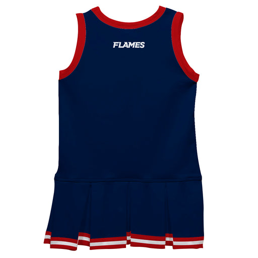 Liberty Flames Vive La Fete Game Day Blue Sleeveless Cheerleader Dress - Vive La Fête - Online Apparel Store