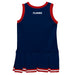 Liberty Flames Vive La Fete Game Day Blue Sleeveless Cheerleader Dress - Vive La Fête - Online Apparel Store