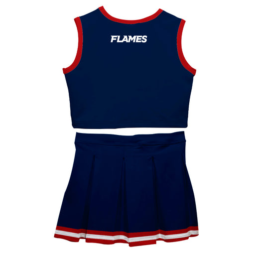Liberty Flames Vive La Fete Game Day Blue Sleeveless Cheerleader Set - Vive La Fête - Online Apparel Store