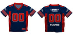Liberty Flames Vive La Fete Game Day Blue Boys Fashion Football T-Shirt - Vive La Fête - Online Apparel Store