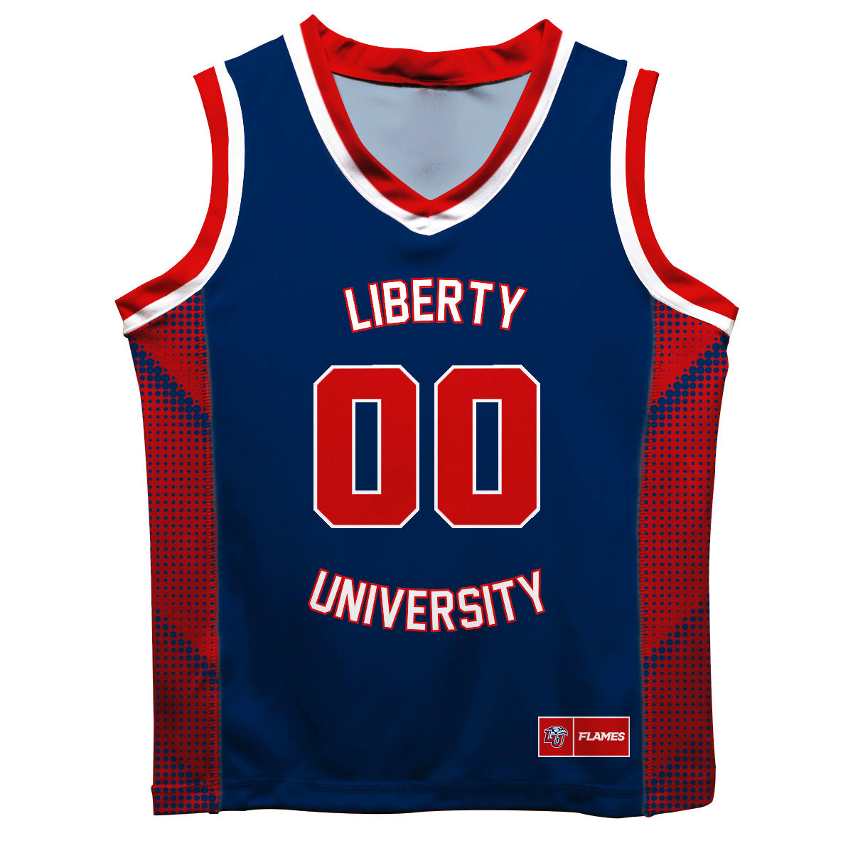 Liberty Flames Vive La Fete Game Day Red Boys Fashion Basketball