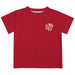 Liberty Flames Hand Sketched Vive La Fete Impressions Artwork Boys Red Short Sleeve Tee Shirt