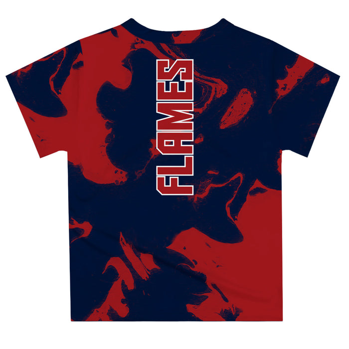 Liberty Flames Vive La Fete Marble Boys Game Day Red Short Sleeve Tee - Vive La Fête - Online Apparel Store