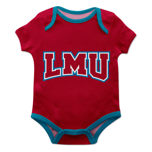 Loyola Marymount Lions Vive La Fete Boys Game Day Red Short Sleeve Onesie Logo Bodysuit - Vive La Fête - Online Apparel Store
