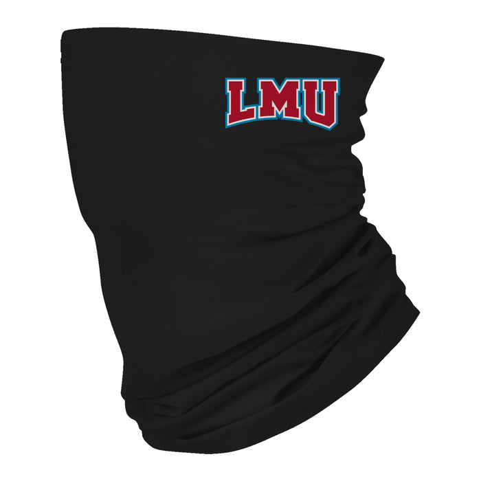 Loyola Marymount Lions Neck Gaiter Solid Black LMU - Vive La Fête - Online Apparel Store