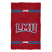 Loyola Marymount Lions Vive La Fete Game Day Absorvent Premium Red Beach Bath Towel 51 x 32" Logo and Stripes" - Vive La Fête - Online Apparel Store