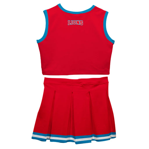 Loyola Marymount Lions Vive La Fete Game Day Red Sleeveless Cheerleader Set - Vive La Fête - Online Apparel Store