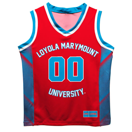 Loyola Marymount Lions Vive La Fete Game Day Red Boys Fashion Basketball Top