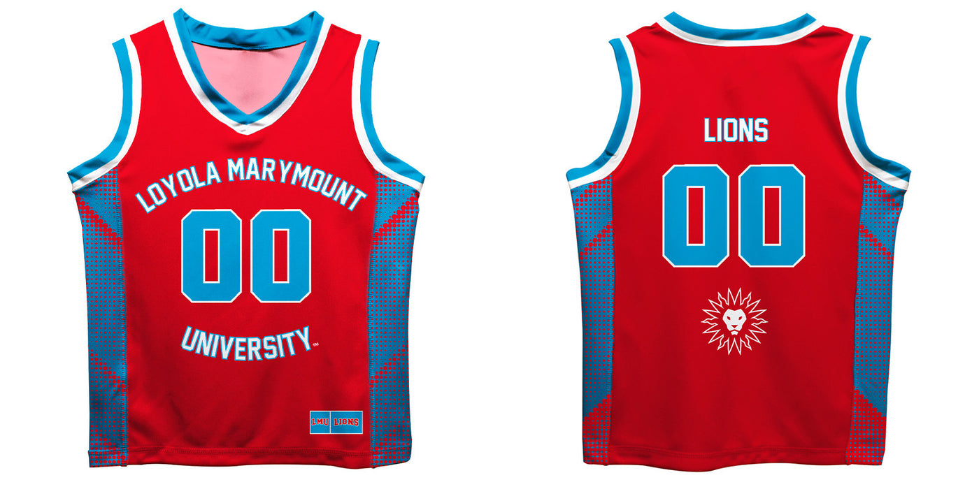 Loyola Marymount Lions Vive La Fete Game Day Red Boys Fashion Basketball Top - Vive La Fête - Online Apparel Store